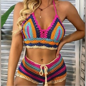 Summer crochet outfit / swim cover up